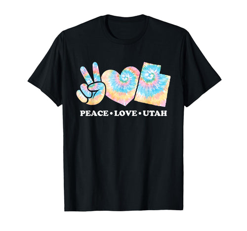 Tie Dye Utah Hippie Co Sweatshirt - Aesthetic Graphic Unisex - T-Shirt, Sweatshirt, Hoodie