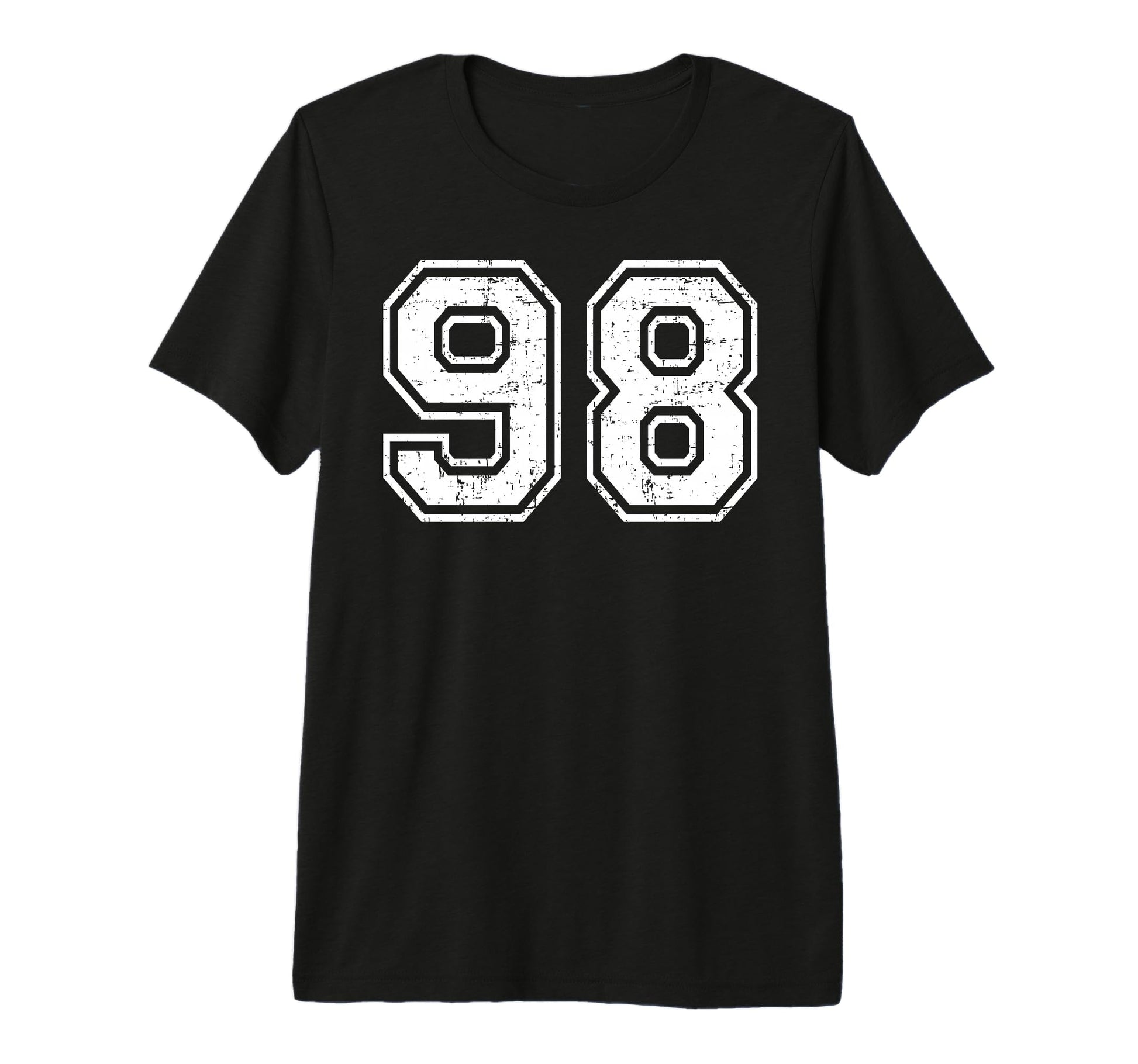 98 Number Ninety Eight Team Sports T-Shirt - Novelty Apparel Men Women - T-Shirt, Sweatshirt, Hoodie