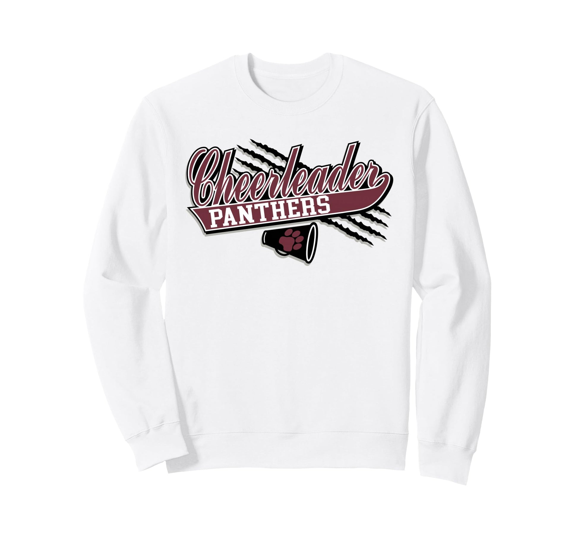 Panthers Cheerleader Cheer Mom Game Sweatshirt - Custom Art Print Unisex - T-Shirt, Sweatshirt, Hoodie