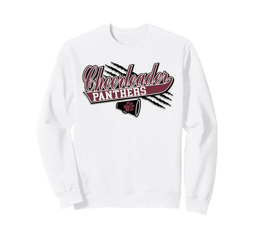 Panthers Cheerleader Cheer Mom Game Sweatshirt - Custom Art Print Unisex - T-Shirt, Sweatshirt, Hoodie