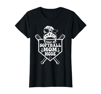 Softball Mom Mothers Day Baseball T-Shirt - Streetwear Style Men Women - T-Shirt, Sweatshirt, Hoodie