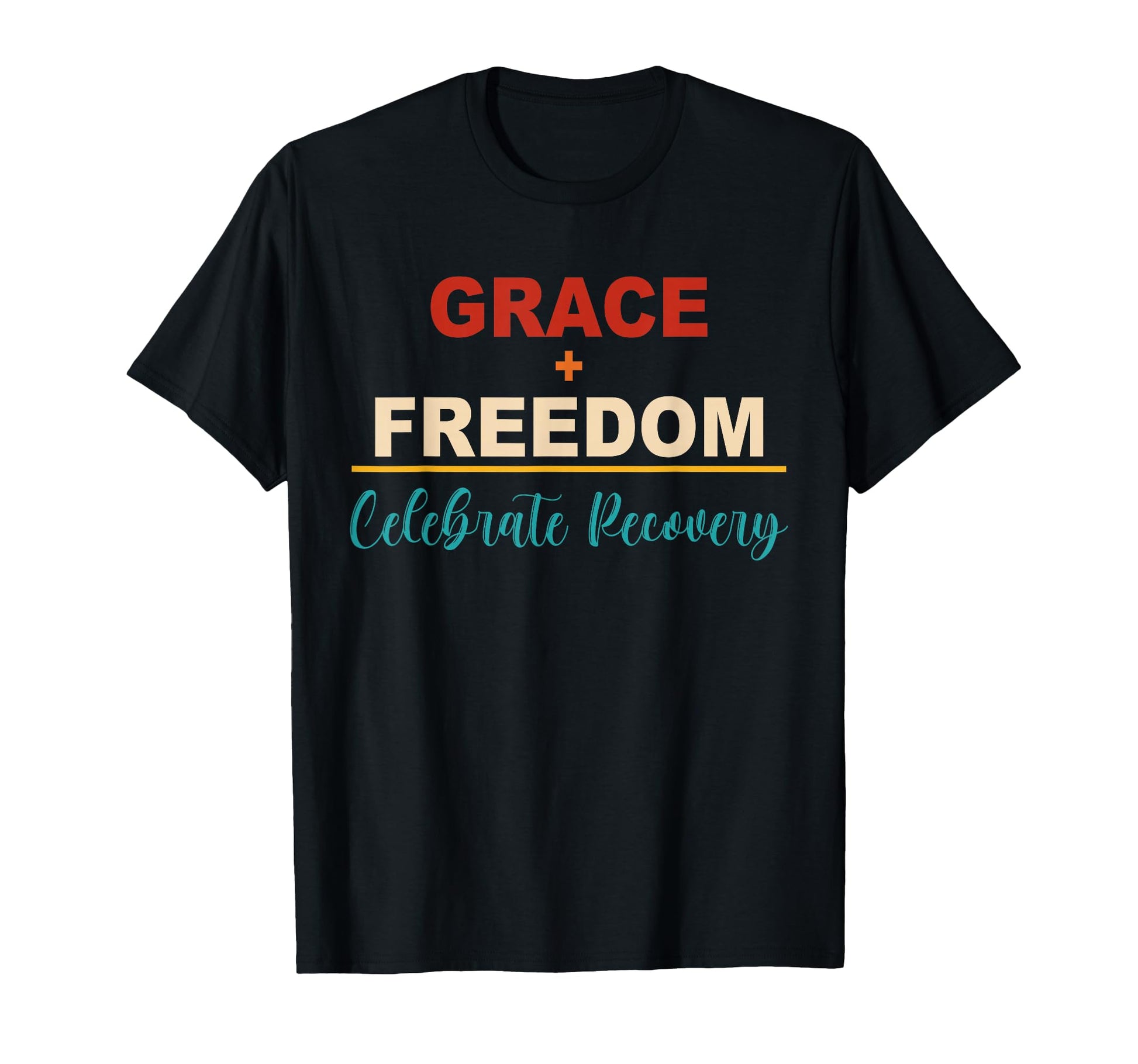 Grace Freedom Celebrate Recovery Peace T-Shirt - Unique Graphic for Adults - T-Shirt, Sweatshirt, Hoodie