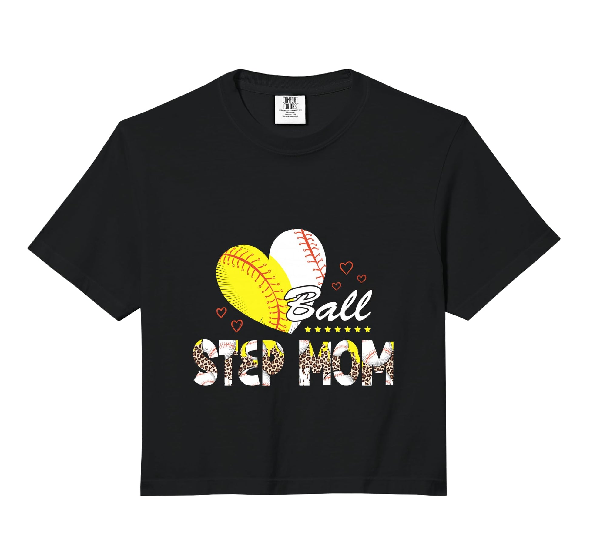 Step Mom Both Baseball Softball Sweatshirt - Custom Art Print Unisex - T-Shirt, Sweatshirt, Hoodie