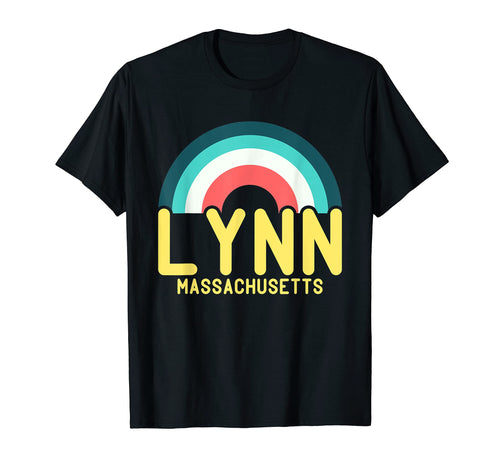 Lynn Massachusetts Rainbow T-Shirt - Streetwear Style Men Women - T-Shirt, Sweatshirt, Hoodie
