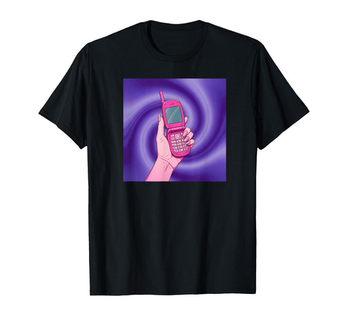 Phone Call Portal Y2K Aesthetic T-Shirt - Minimalist Print for Adults - T-Shirt, Sweatshirt, Hoodie