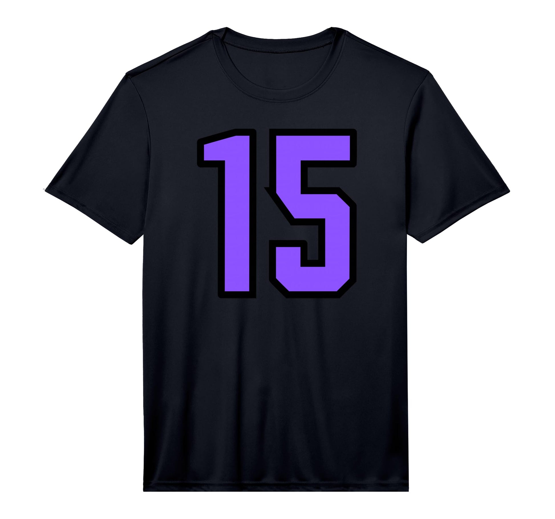Purple Black Sports Team T-Shirt - Casual Everyday Wear for Adults - T-Shirt, Sweatshirt, Hoodie