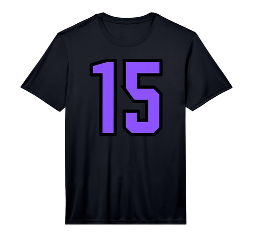 Purple Black Sports Team T-Shirt - Casual Everyday Wear for Adults - T-Shirt, Sweatshirt, Hoodie