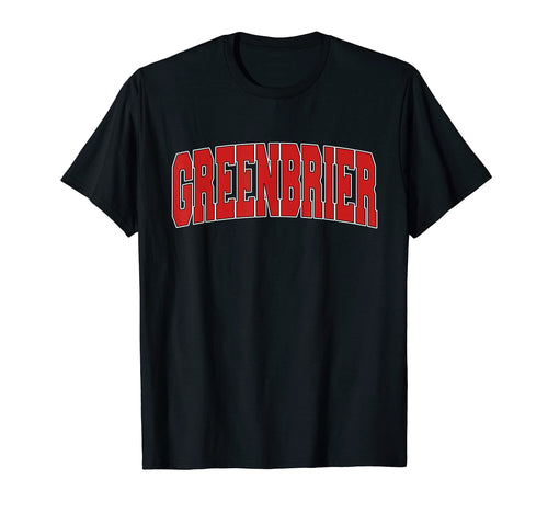 Greenbrier Ar Arkansas Varsity Usa T-Shirt - Trendy Graphic for Adults - T-Shirt, Sweatshirt, Hoodie