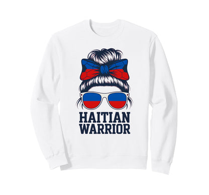 Haiti Haitian Warrior Sweatshirt - Casual Everyday Wear for Adults - T-Shirt, Sweatshirt, Hoodie