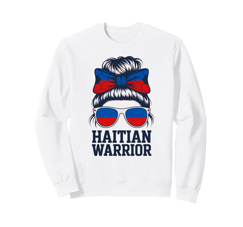Haiti Haitian Warrior Sweatshirt - Casual Everyday Wear for Adults - T-Shirt, Sweatshirt, Hoodie