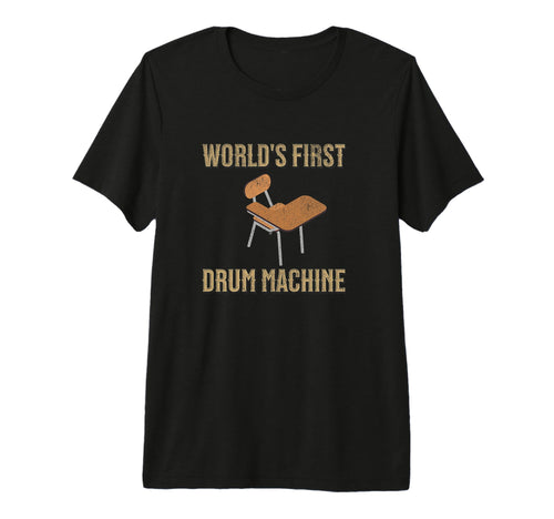 Worlds First Drum Machine Old School T-Shirt - Casual Everyday Wear Unisex - T-Shirt, Sweatshirt, Hoodie