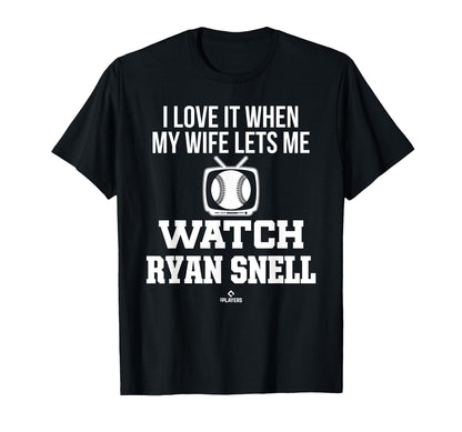 My Wife Lets Me Watch Ryan Snell T-Shirt - Streetwear Style for Adults - T-Shirt, Sweatshirt, Hoodie