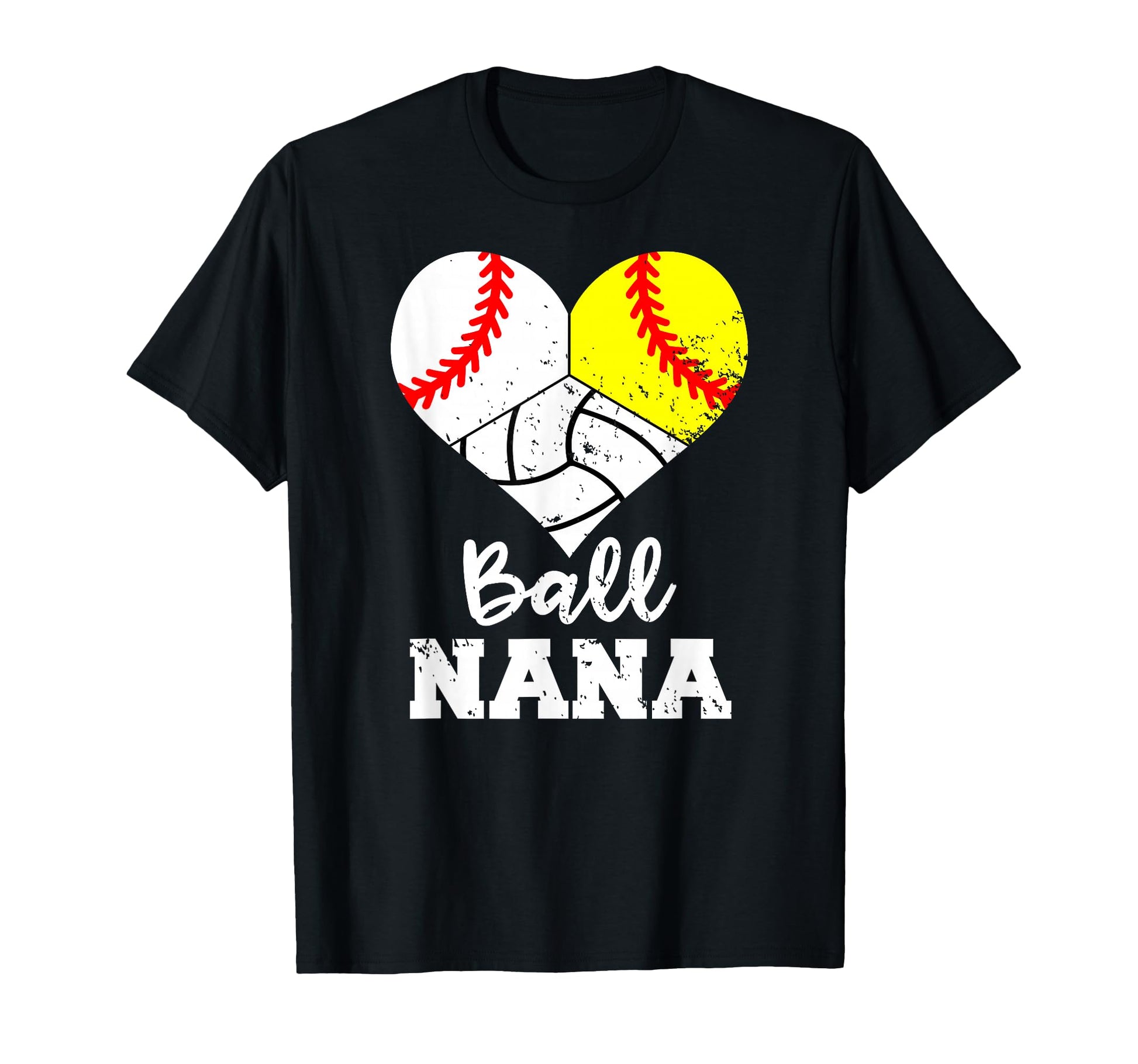 Ball Nana Funny Baseball Softball T-Shirt - Streetwear Style Men Women - T-Shirt, Sweatshirt, Hoodie