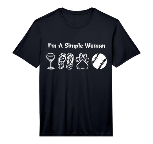 Mens Im Simple Wine Flip Flop Dog T-Shirt - Novelty Apparel for Adults - T-Shirt, Sweatshirt, Hoodie