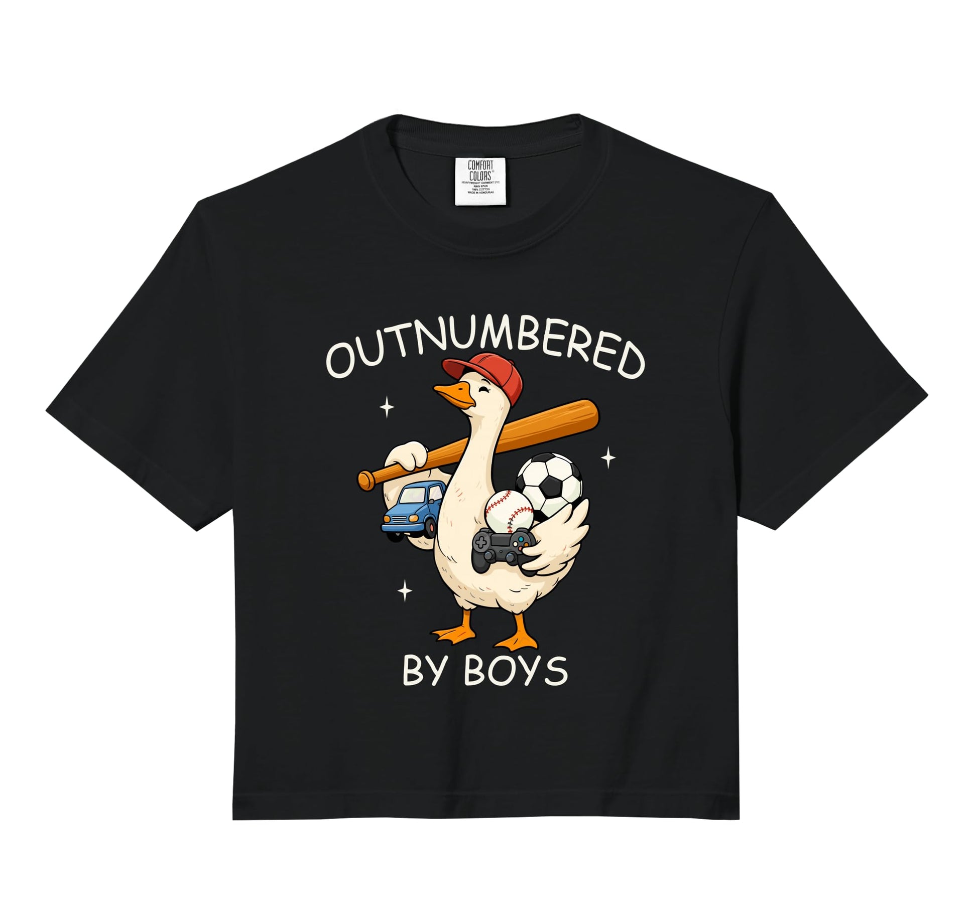 Outnumbered Goose Mothers Day Mom Sweatshirt - Fun Novelty Design Unisex - T-Shirt, Sweatshirt, Hoodie