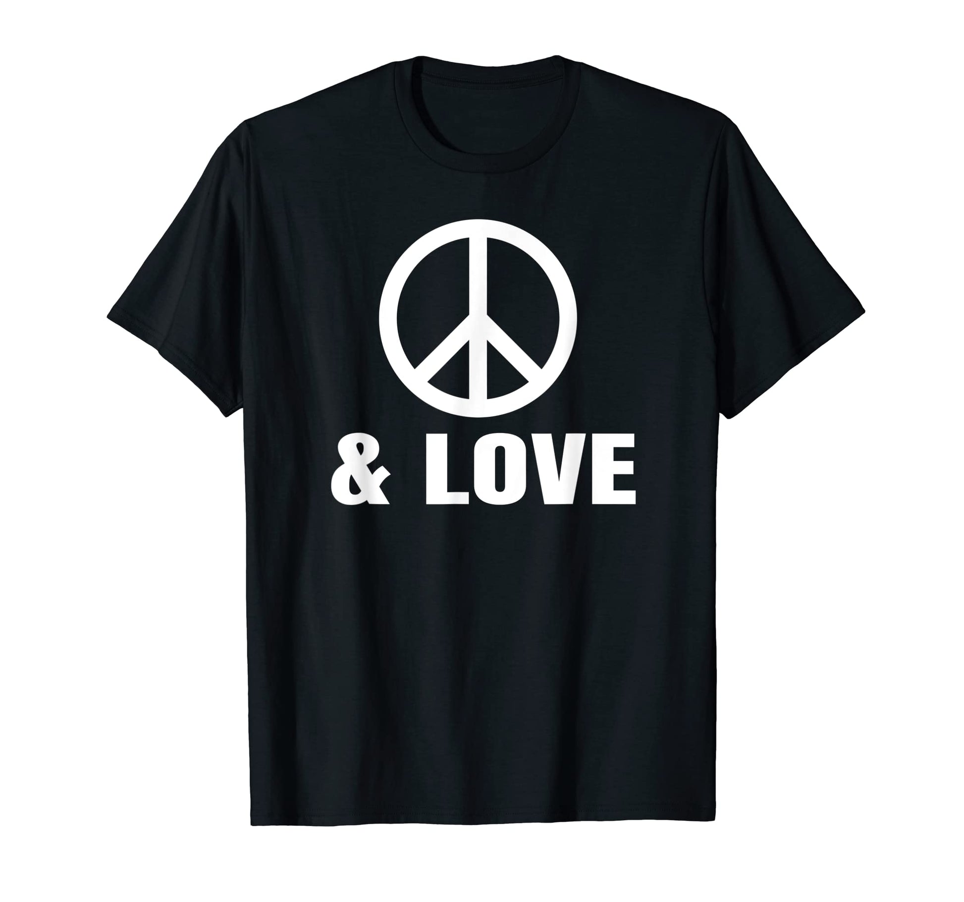 Peace Sign And Love T-Shirt - Casual Everyday Wear Men Women - T-Shirt, Sweatshirt, Hoodie