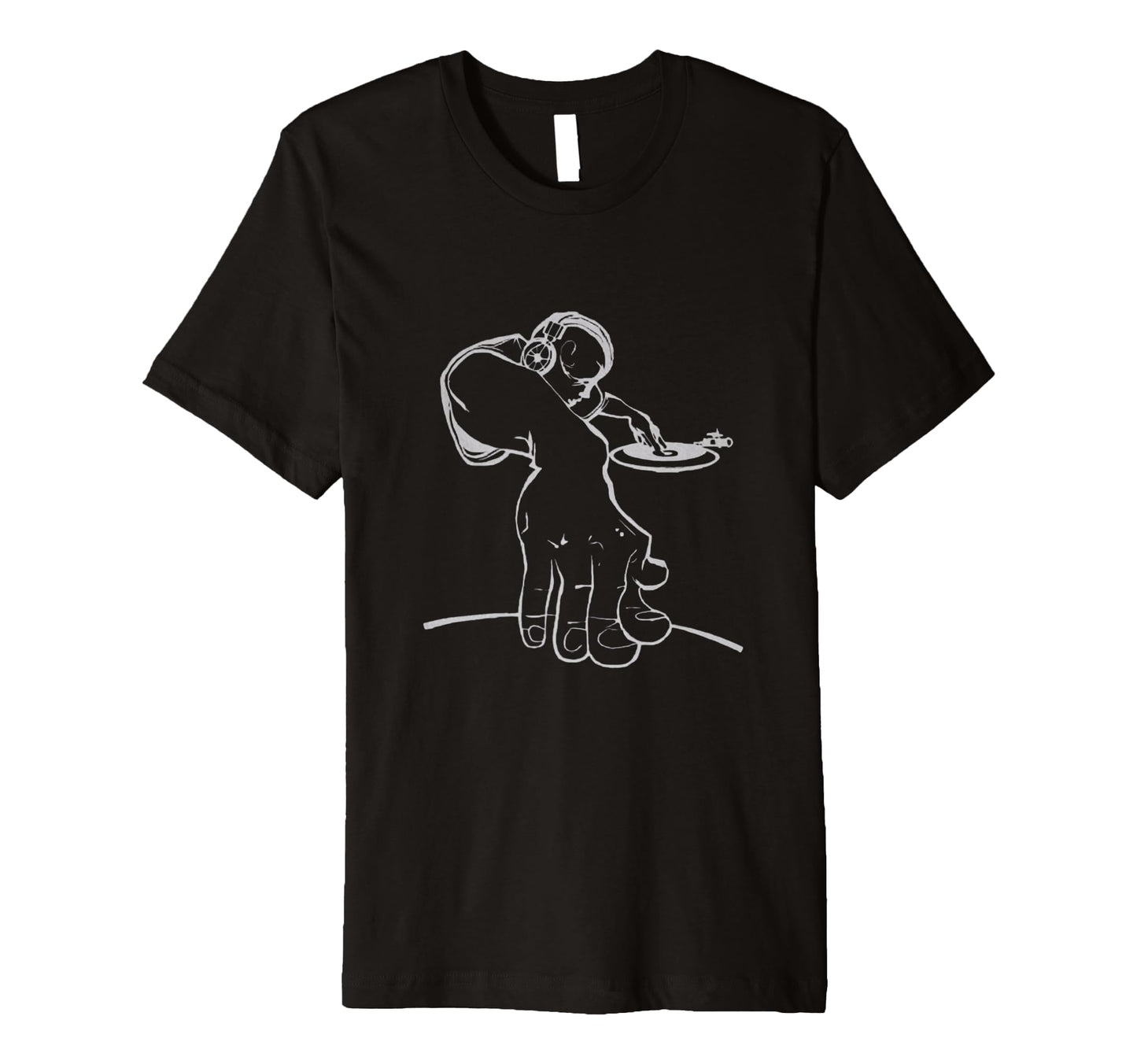 Raised Old School Hip Hop Dj T-Shirt - Fun Novelty Design Men Women - T-Shirt, Sweatshirt, Hoodie