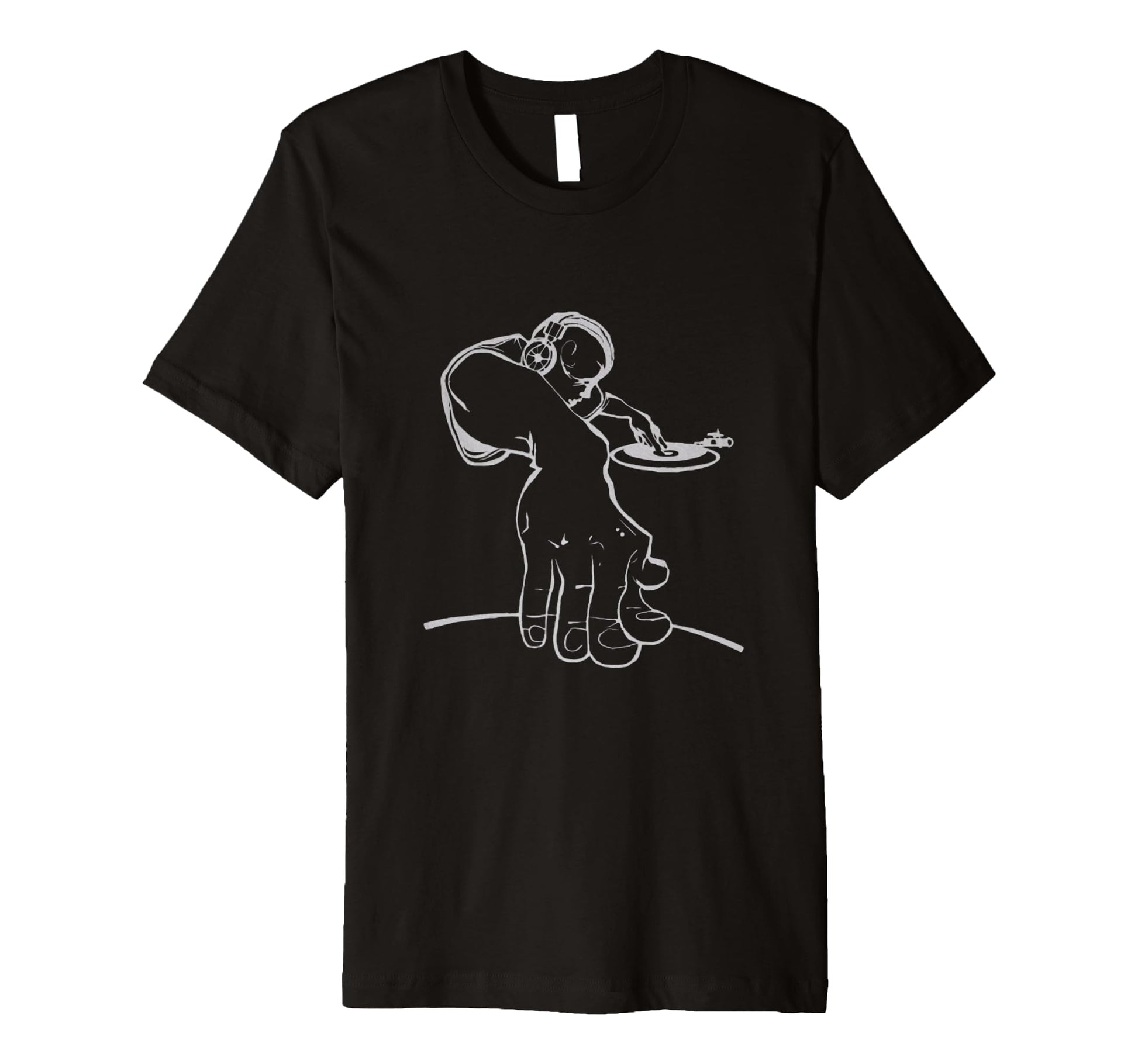 Raised Old School Hip Hop Dj T-Shirt - Fun Novelty Design Men Women - T-Shirt, Sweatshirt, Hoodie