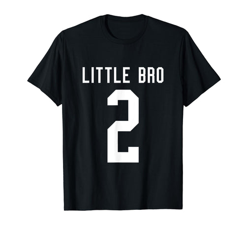 Number 2 Little Bro Biggest Fan T-Shirt - Custom Art Print Men Women - T-Shirt, Sweatshirt, Hoodie