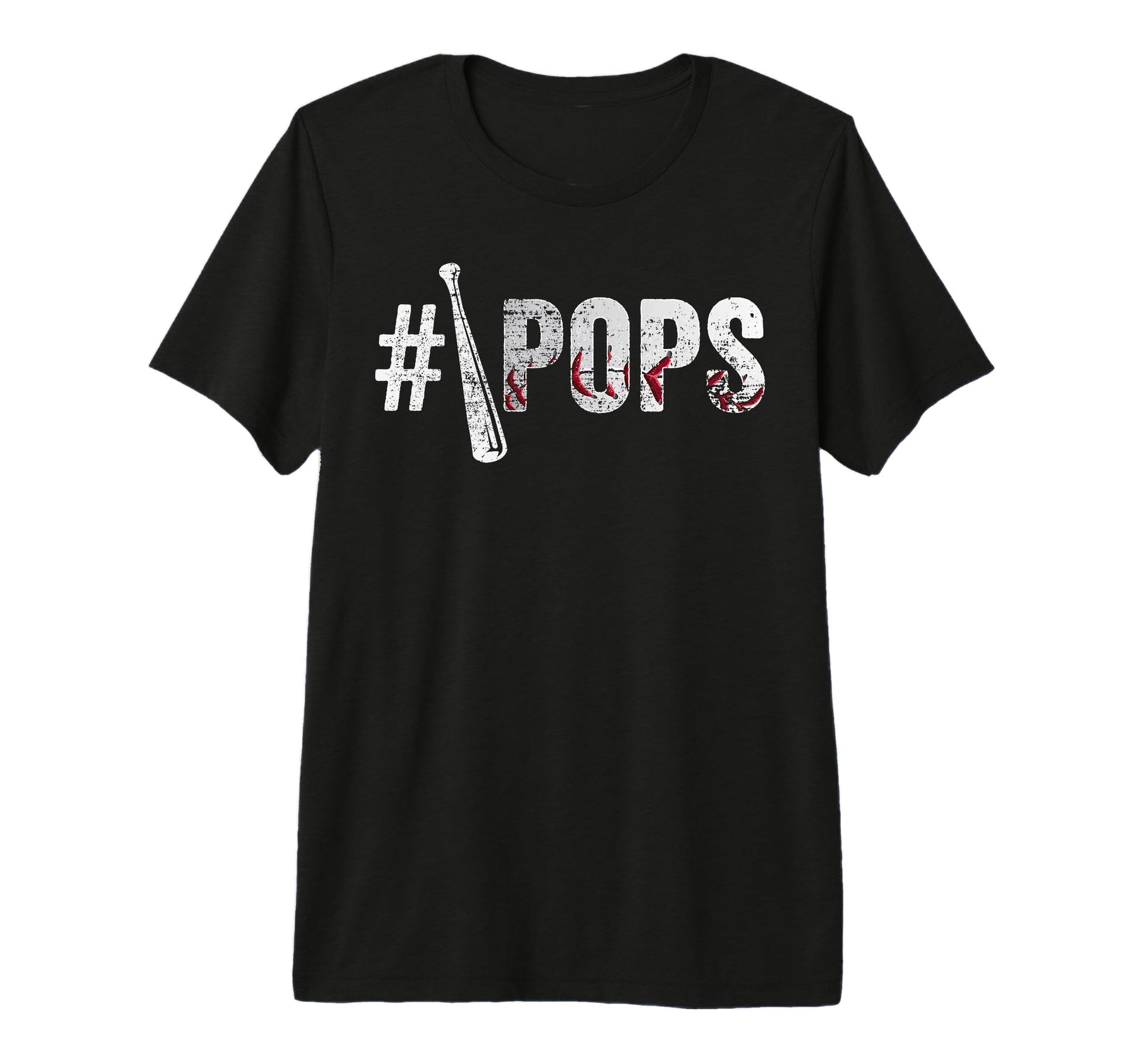 Number One Baseball Pops Fathers Day T-Shirt - Novelty Apparel Unisex - T-Shirt, Sweatshirt, Hoodie