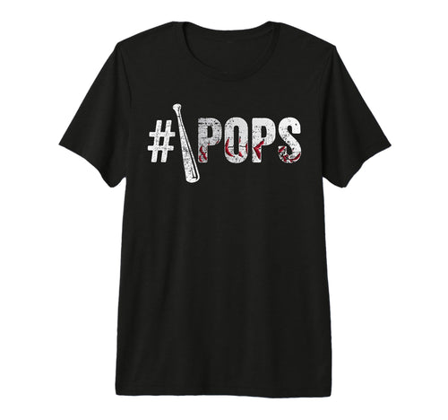Number One Baseball Pops Fathers Day T-Shirt - Novelty Apparel Unisex - T-Shirt, Sweatshirt, Hoodie