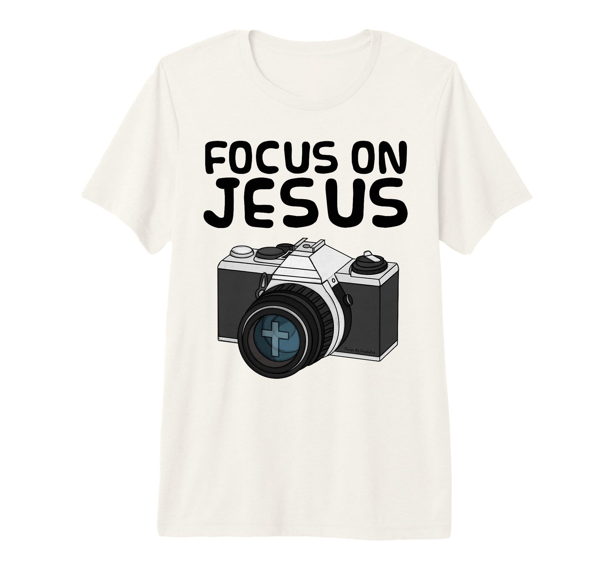 Focus Jesus Christian Photographer T-Shirt - Novelty Apparel Men Women - T-Shirt, Sweatshirt, Hoodie