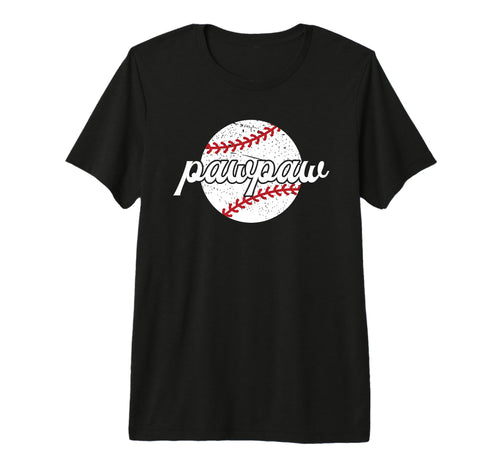 Mens Pawpaw Proud Baseball Pawpaw T-Shirt - Custom Art Print for Adults - T-Shirt, Sweatshirt, Hoodie