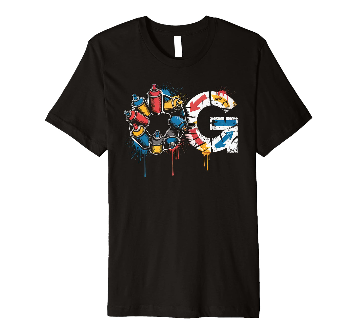 Old School Og Hip Hop Vinyl Cds Tapes T-Shirt - Trendy Graphic for Adults - T-Shirt, Sweatshirt, Hoodie