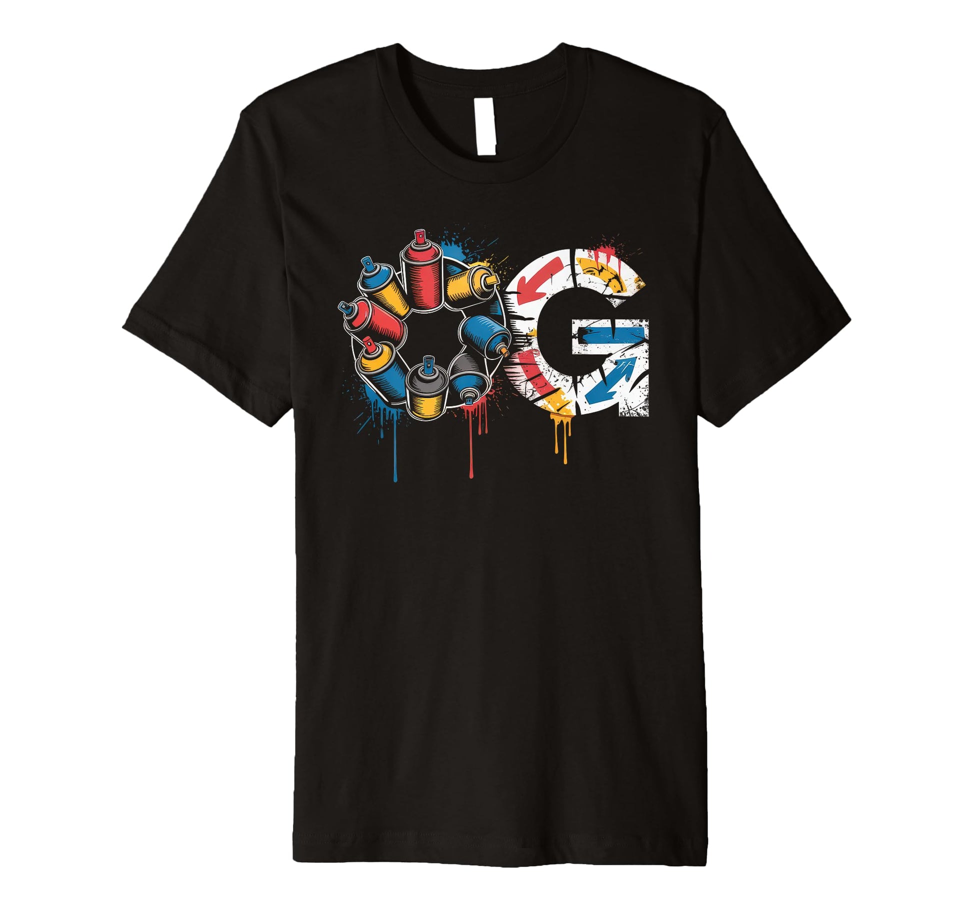 Old School Og Hip Hop Vinyl Cds Tapes T-Shirt - Trendy Graphic for Adults - T-Shirt, Sweatshirt, Hoodie