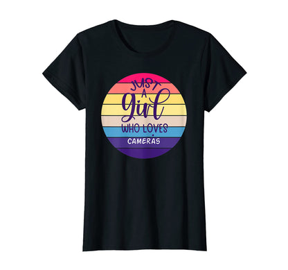 Just Loves Cameras T-Shirt - Streetwear Style for Adults - T-Shirt, Sweatshirt, Hoodie