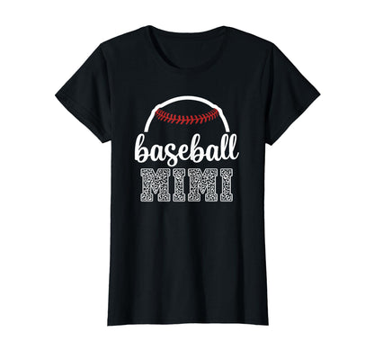 Baseball Mimi Gift Baseball Game Day T-Shirt - Unique Graphic Men Women - T-Shirt, Sweatshirt, Hoodie