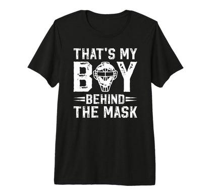 Mens Thats My Baseball Catcher Dad T-Shirt - Custom Art Print Unisex - T-Shirt, Sweatshirt, Hoodie