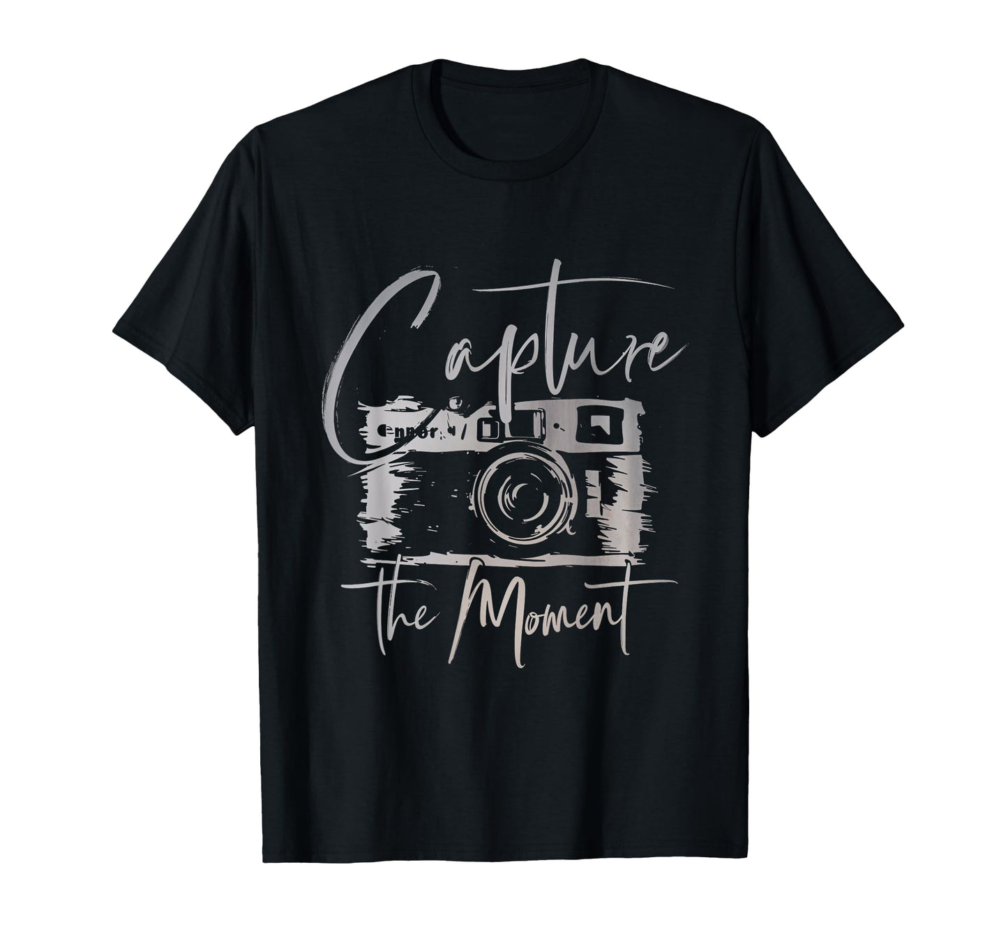 Capture Moment Photography Camera Art T-Shirt - Fun Novelty Design Unisex - T-Shirt, Sweatshirt, Hoodie