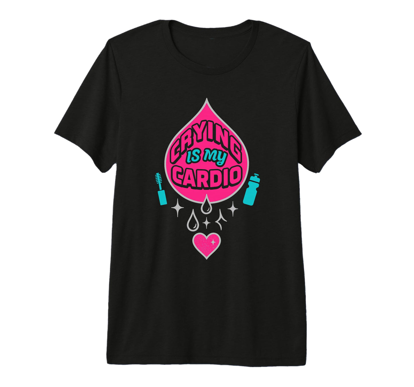 Hot Anxiety Glam Therapy Overthinking T-Shirt - Streetwear Style Unisex - T-Shirt, Sweatshirt, Hoodie