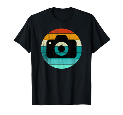 Photographer Camera Photography T-Shirt - Aesthetic Graphic for Adults - T-Shirt, Sweatshirt, Hoodie