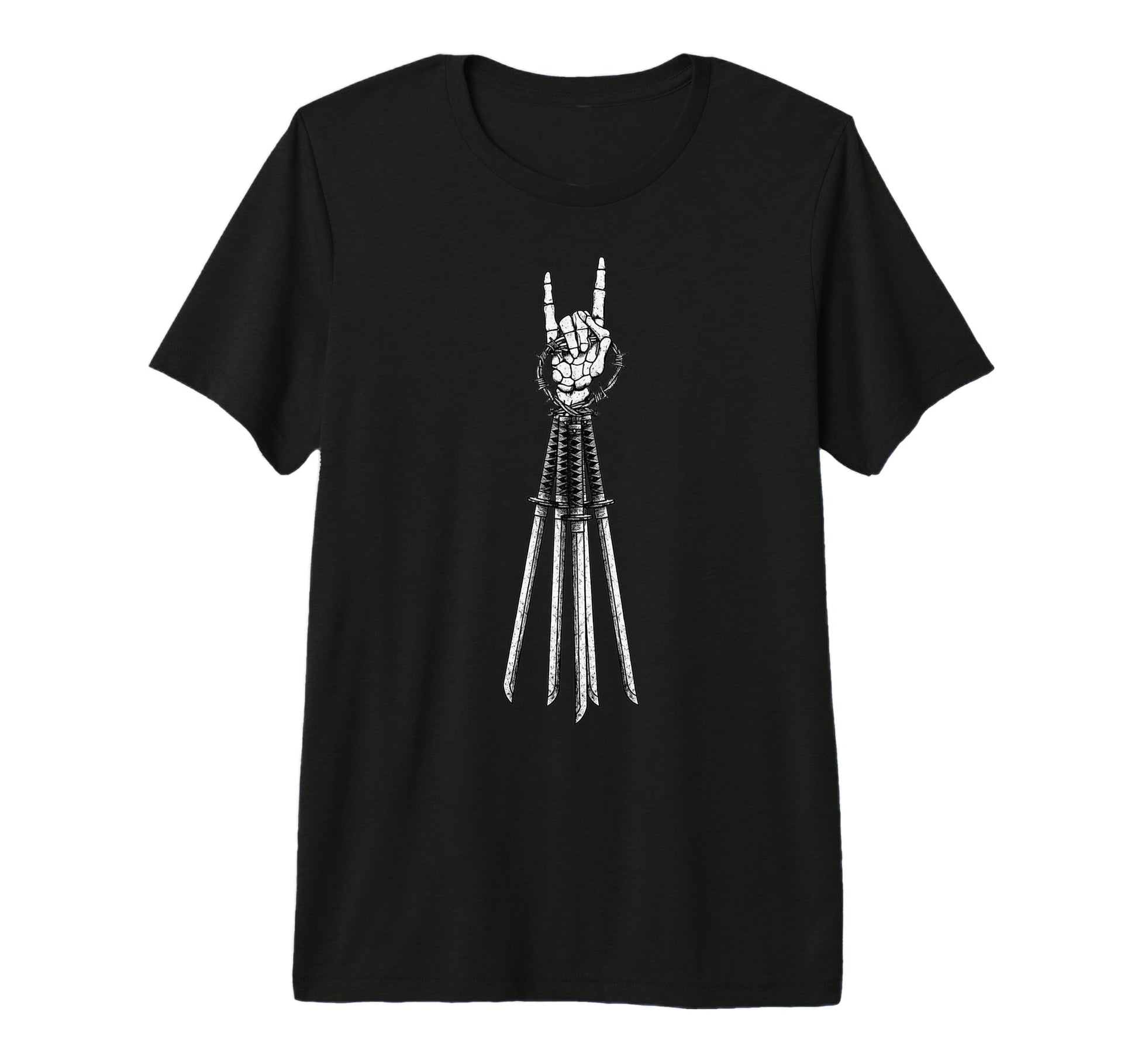 Mens Ninja Samurai Sword Blade T-Shirt - Casual Everyday Wear Unisex - T-Shirt, Sweatshirt, Hoodie