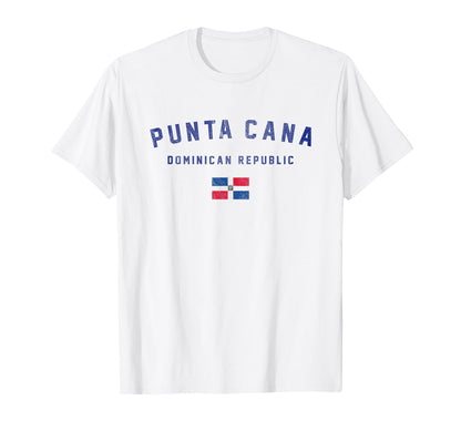 Varsity Punta Cana T-Shirt - Casual Everyday Wear for Adults - T-Shirt, Sweatshirt, Hoodie