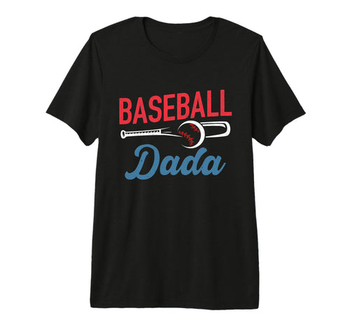 Mens Baseball Dada Life Happy Fathers T-Shirt - Minimalist Print Men Women - T-Shirt, Sweatshirt, Hoodie