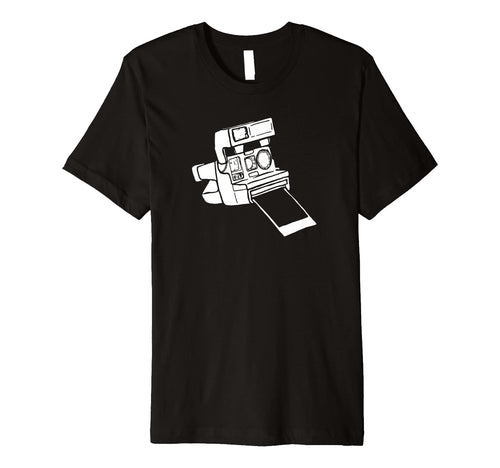 Instant Camera Eighties Photography T-Shirt - Unique Graphic Men Women - T-Shirt, Sweatshirt, Hoodie
