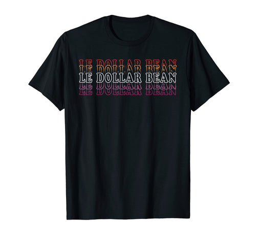 Le Dollar Bean Le Bean Lesbian Color T-Shirt - Graphic Print for Adults - T-Shirt, Sweatshirt, Hoodie