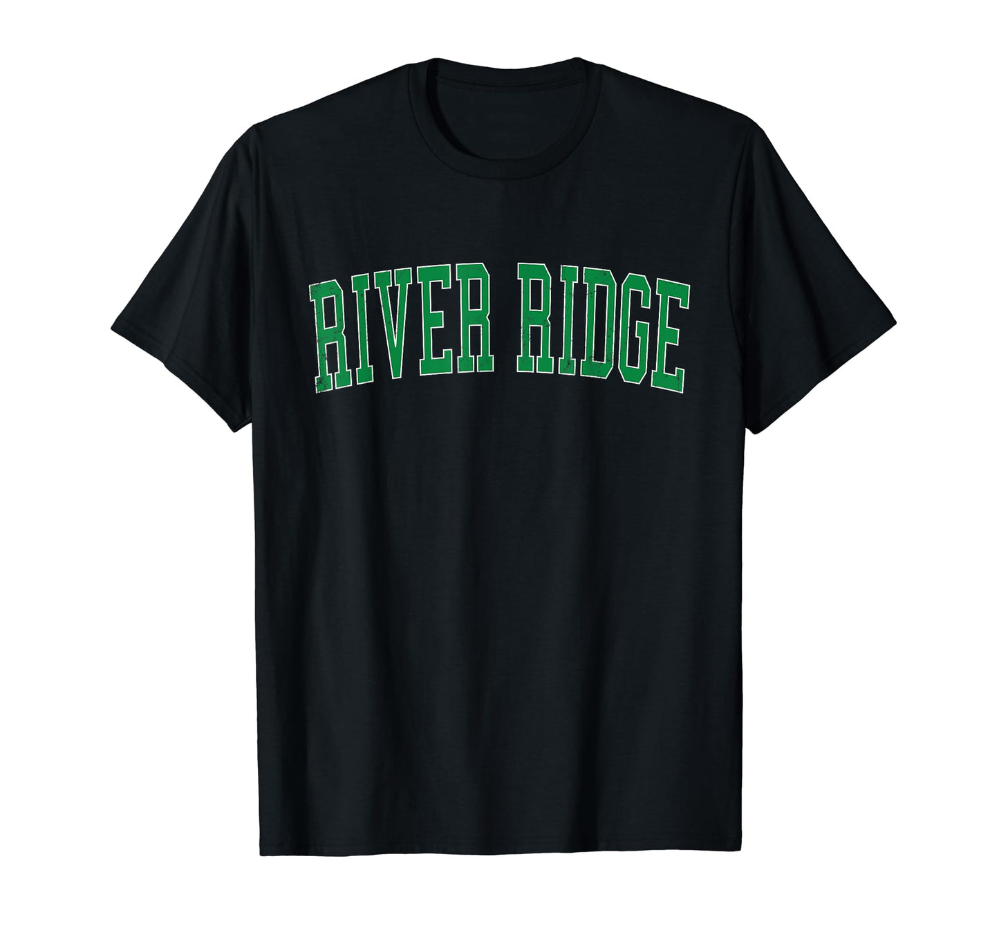 River Ridge La Distressed Green T-Shirt - Casual Everyday Wear for Adults - T-Shirt, Sweatshirt, Hoodie