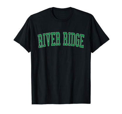 River Ridge La Distressed Green T-Shirt - Casual Everyday Wear for Adults - T-Shirt, Sweatshirt, Hoodie
