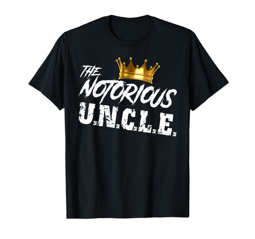Old School Funny Hip Hop Notorious Uncle T-Shirt - Minimalist Print Unisex - T-Shirt, Sweatshirt, Hoodie