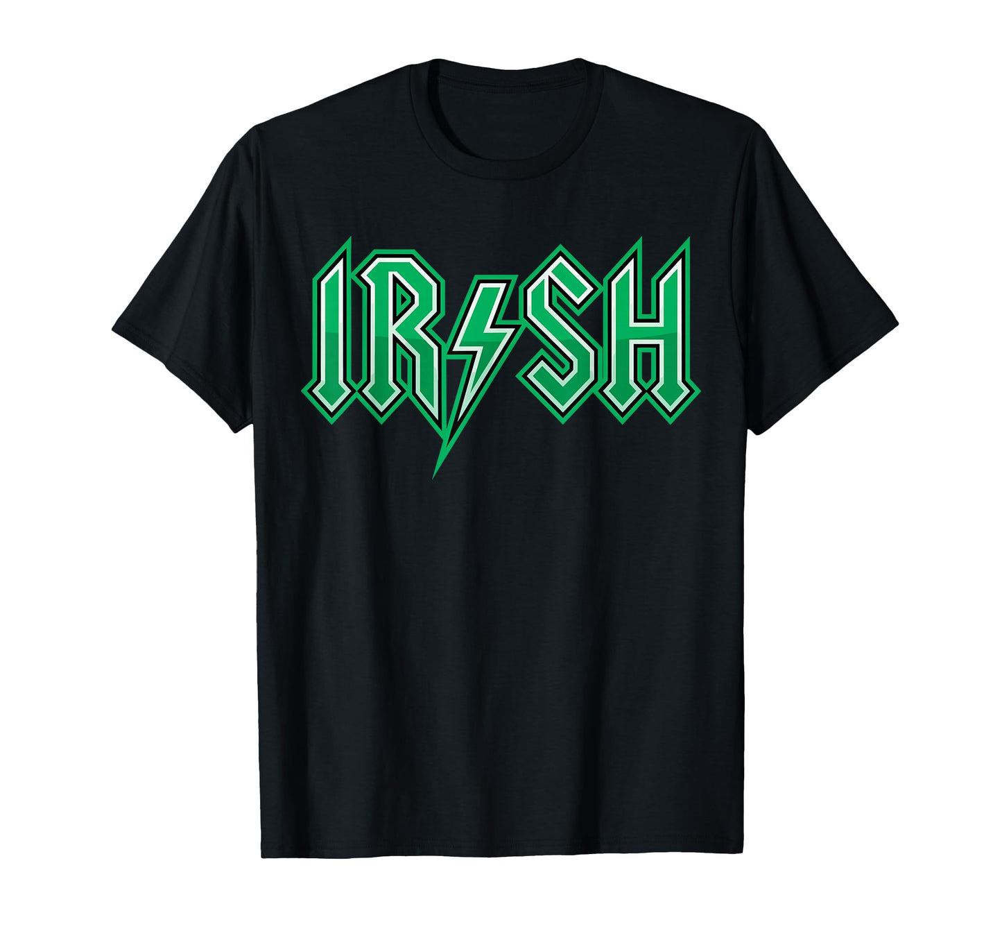 St Patricks Day Heavy Metal Rock Irish T-Shirt - Trendy Graphic Unisex - T-Shirt, Sweatshirt, Hoodie