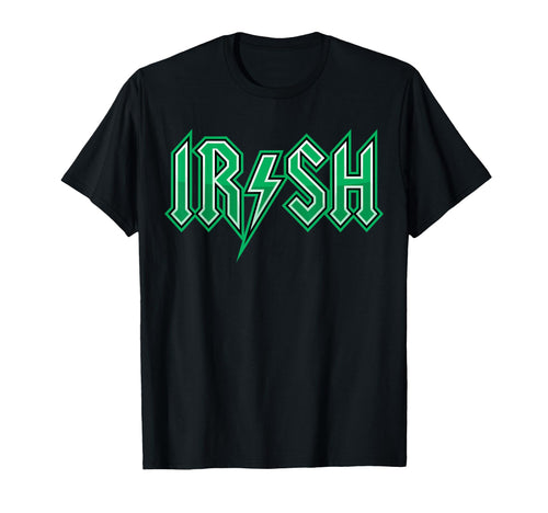 St Patricks Day Heavy Metal Rock Irish T-Shirt - Trendy Graphic Unisex - T-Shirt, Sweatshirt, Hoodie