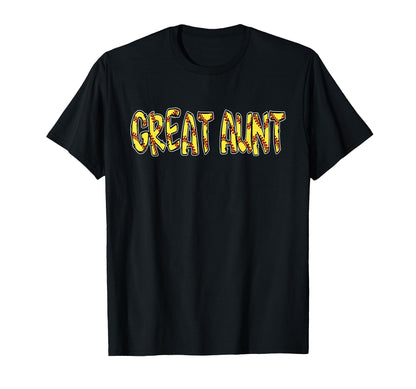 Softball Great Aunt Birthday Party T-Shirt - Minimalist Print Men Women - T-Shirt, Sweatshirt, Hoodie