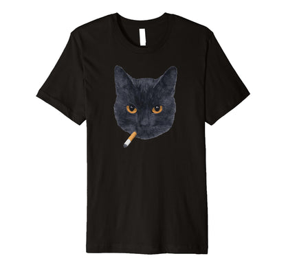 Y2K Black Cat 90S Grunge T-Shirt - Novelty Apparel for Adults - T-Shirt, Sweatshirt, Hoodie