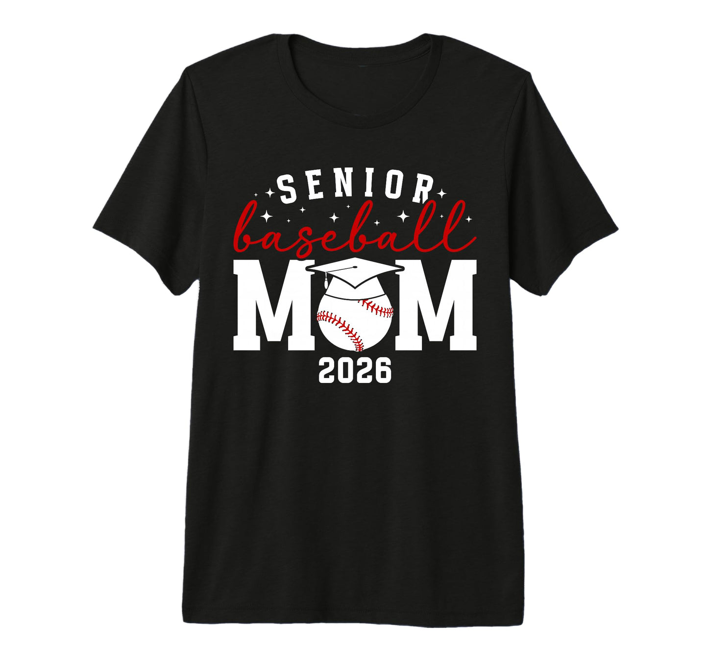 Baseball Senior Mom Senior Baseball T-Shirt - Minimalist Print Men Women - T-Shirt, Sweatshirt, Hoodie