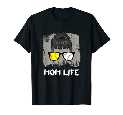 Mom Life Sport Mother Sunglasses T-Shirt - Casual Everyday Wear Men Women - T-Shirt, Sweatshirt, Hoodie