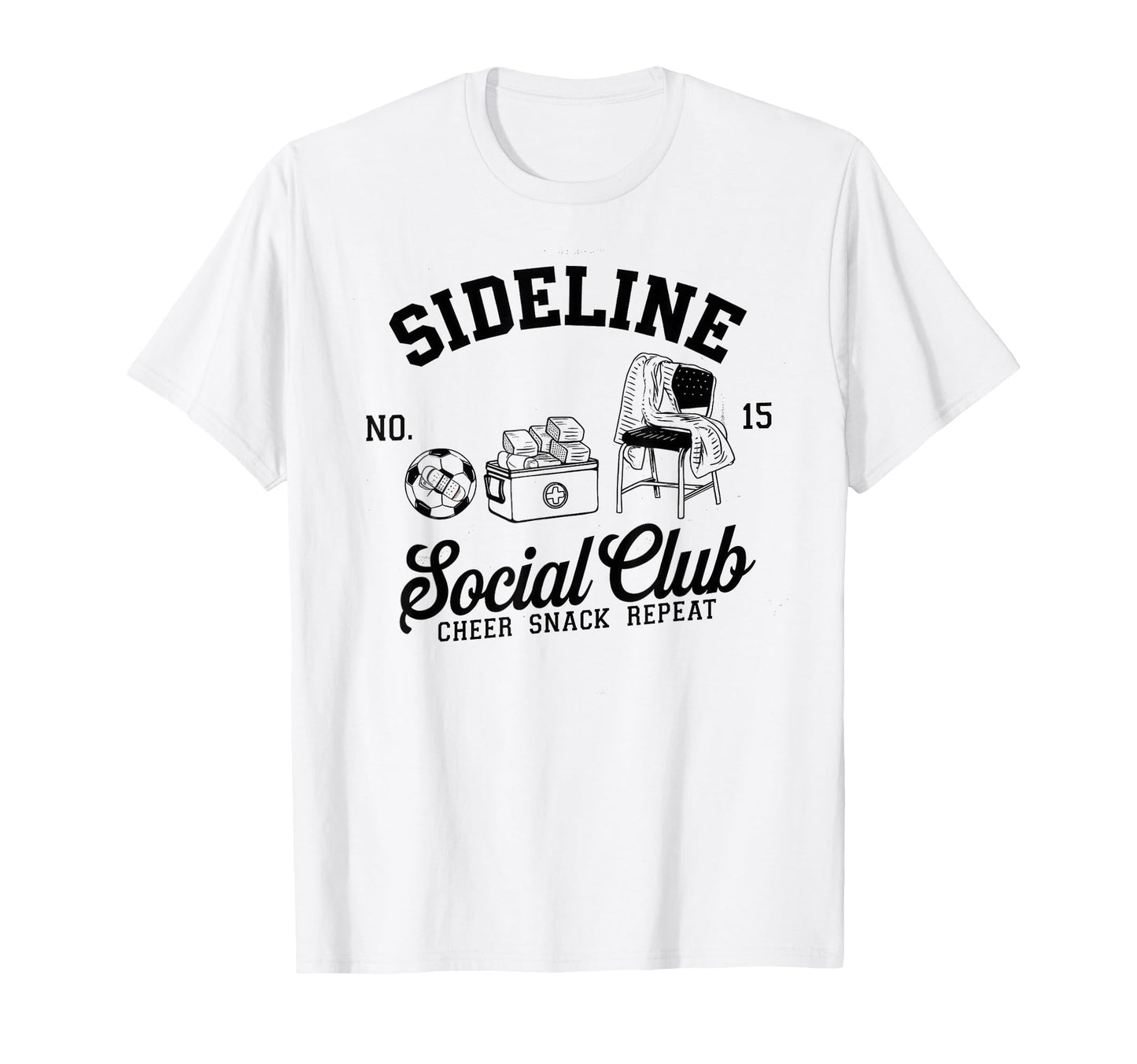 Sideline Social Club Soccer Mom T-Shirt - Casual Everyday Wear for Adults - T-Shirt, Sweatshirt, Hoodie